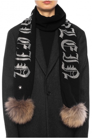 Szal z logo, zdjęcie 2 Szal z logo od Philipp Plein
